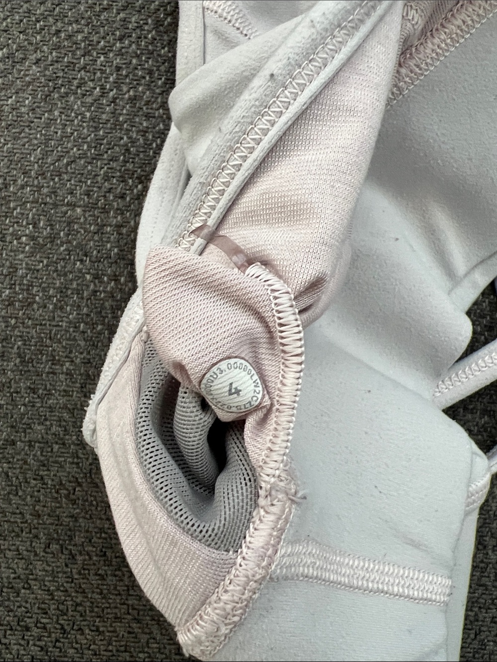lululemon athletica White Strappy Light Support Sports Bra - Picture 4 of 5